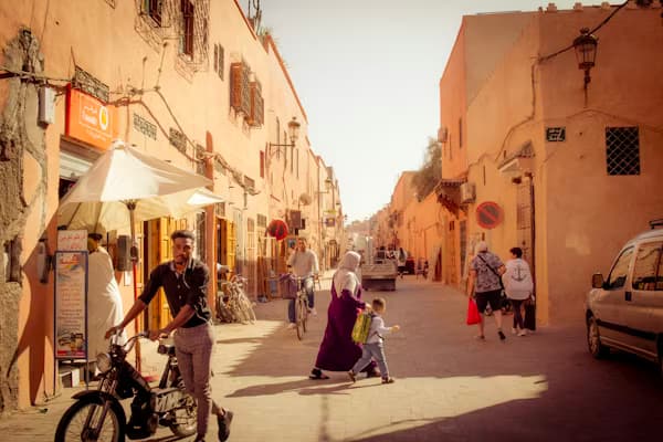Soiree dans la medina de Marrakech