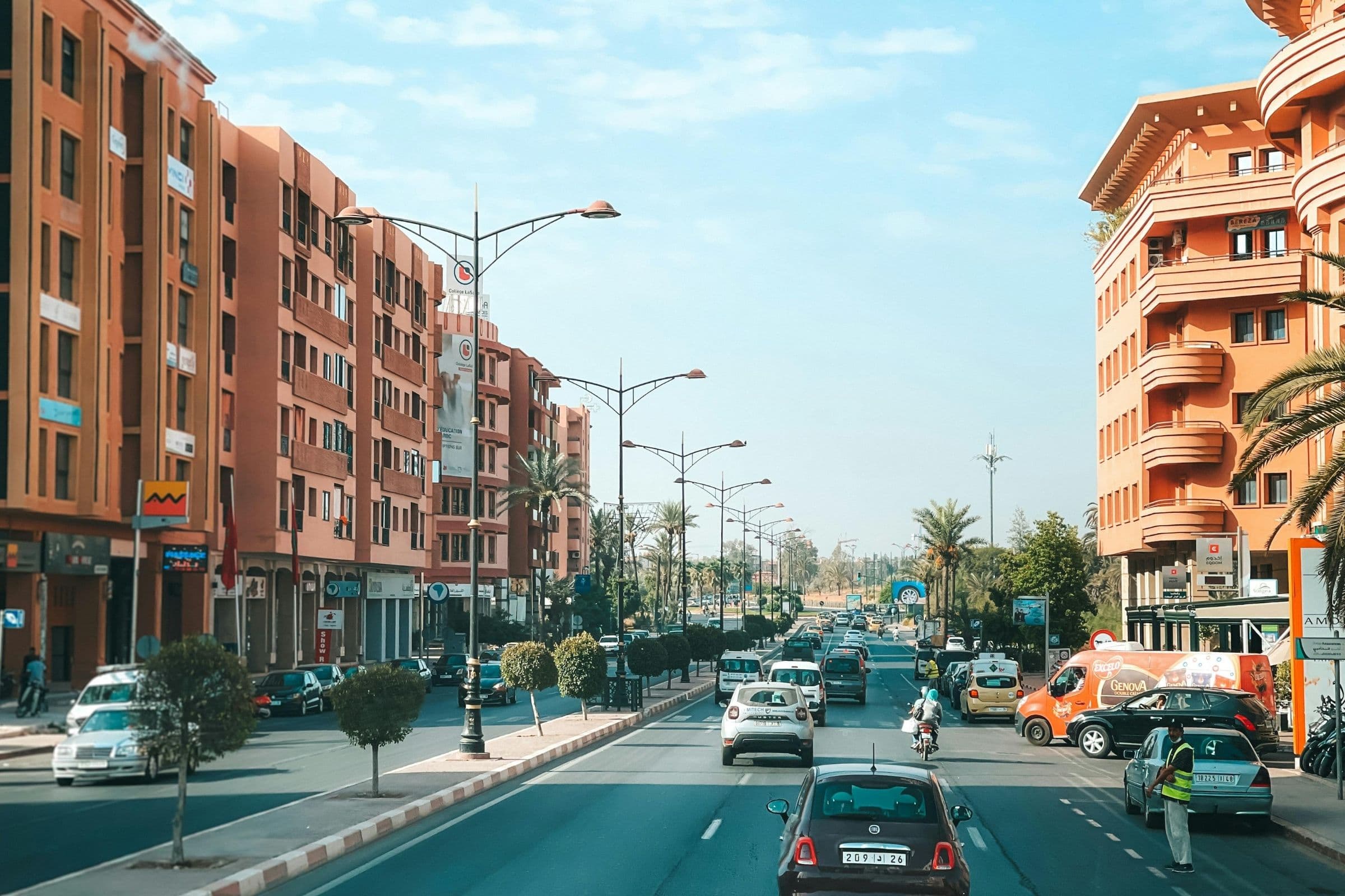 Ruelles et riads de la médina de Marrakech